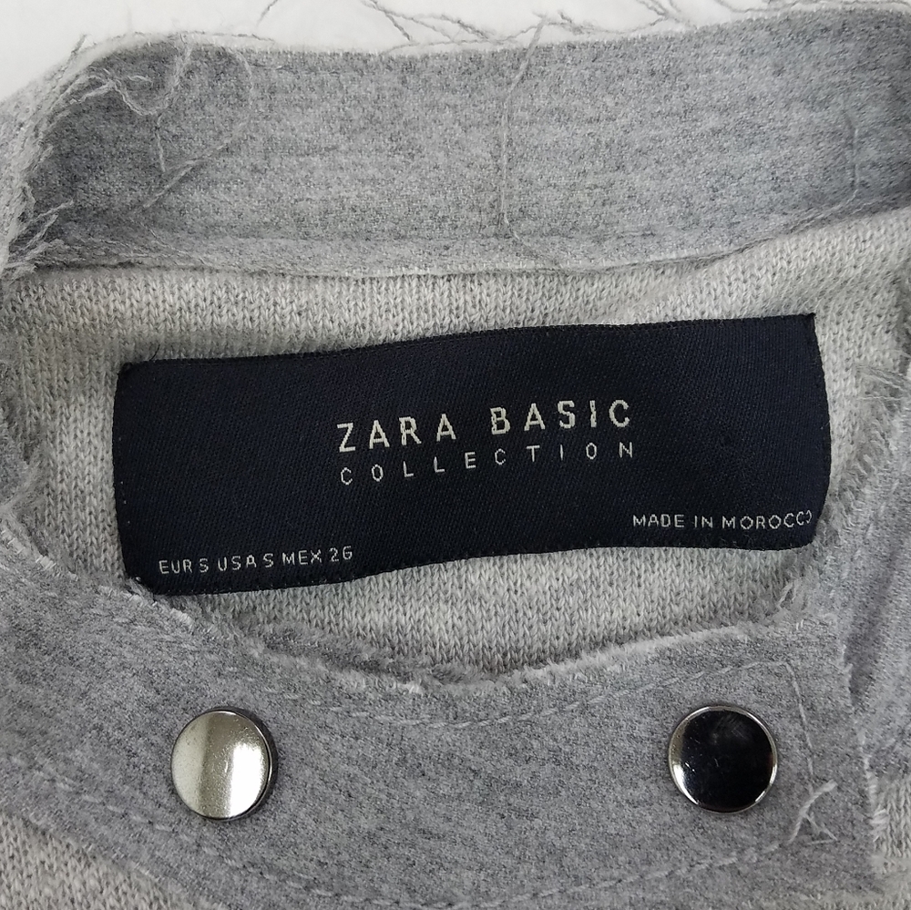 Zara Basic Collection Asymmetrical Moto Jacket - image 2